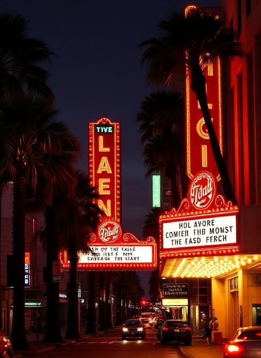 Hollywood chauffeur service area in Los Angeles